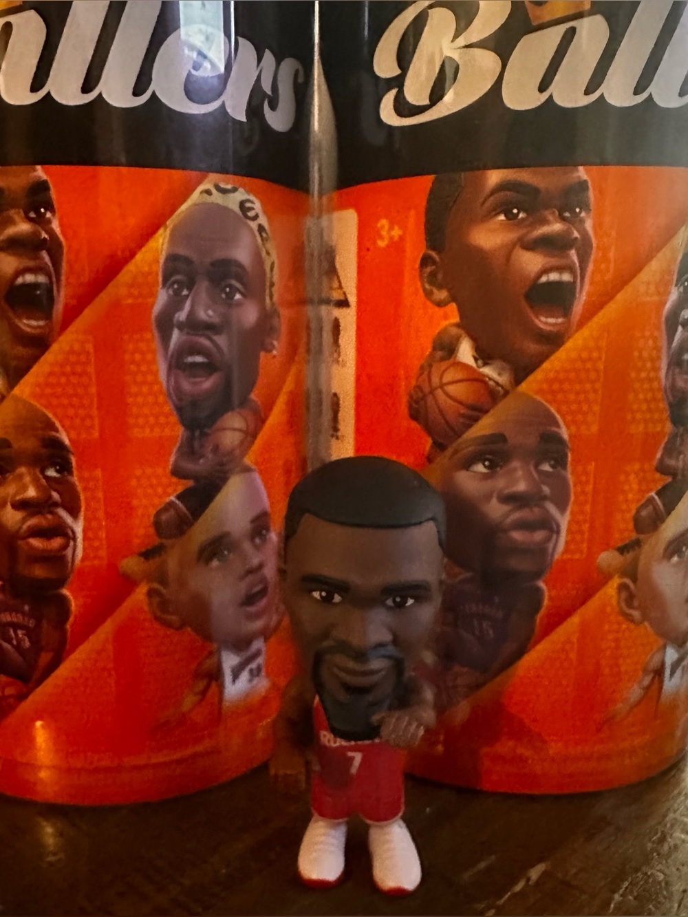 Kevin Durant Houston Rockets ZURU ballers figures